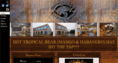 Desktop Screenshot of growlingbearbrewing.com